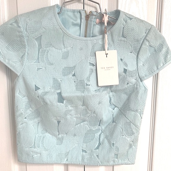 @agatham126 ๐ NWT TED Baker Lace Top (TB0) - Picture 2 of 5